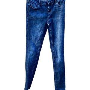 Bullhead Jeans Denim Dark Wash Mid Rise Skinny Leg Sz. 24